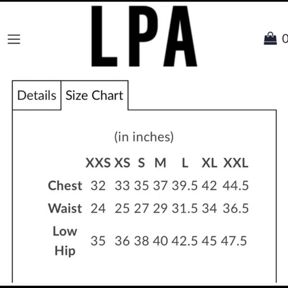 LPA top size Large - Picture 4 of 6
